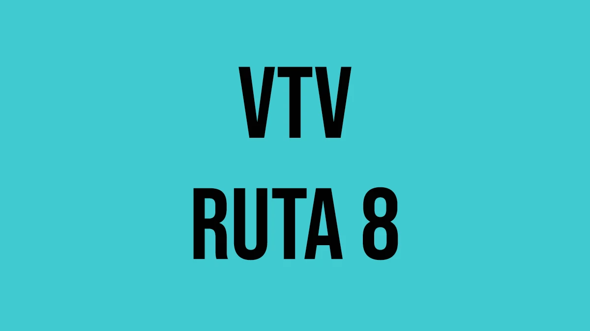 ⓿ TURNO VTV RUTA 8 2024