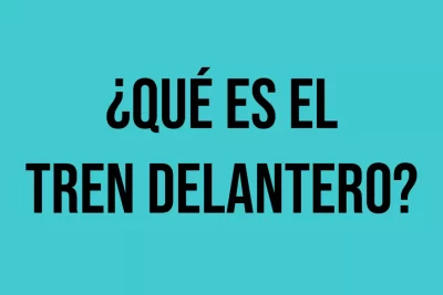 Qué es el tren delantero de un auto